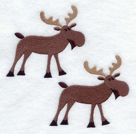 Moose Quilt Block - Lg