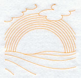 Rainbow Quilting Square (Double Run)