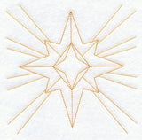 Star 3 Quilting Square (Double Run)