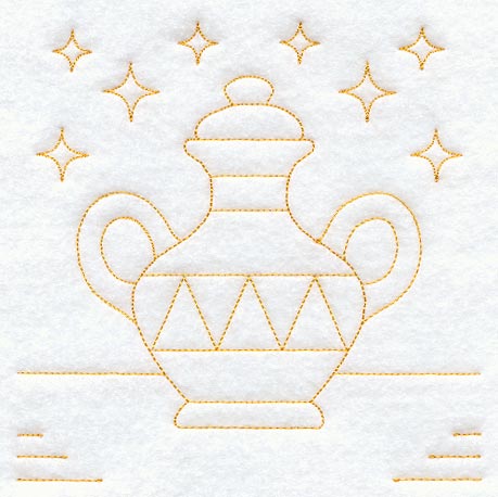 Nativity Gift 1 Quilting Square (Double Run)