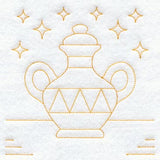 Nativity Gift 1 Quilting Square (Double Run)