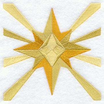 Star of Bethlehem Quilt Block - Lg