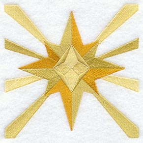 Star of Bethlehem Quilt Block - Lg