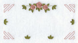 Heirloom Rose Quilt Label - Lg