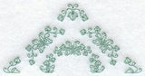 Heirloom Butterfly Half Quilting Square (Double Run)