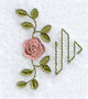 Heirloom Rose Triangle - Right