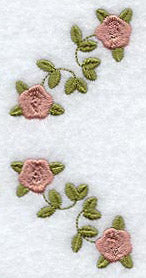 Heirloom Rose Half Circle - Left