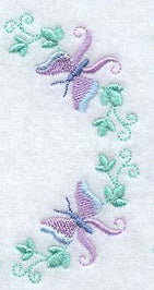 Heirloom Butterfly Half Circle - Right