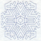 Snowflake 2 Quilting Square (Double Run)