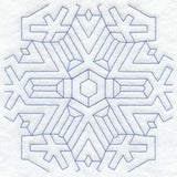 Snowflake 2 Quilting Square (Double Run)