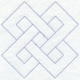 Friendship Chain Quilting Square (Double Run)