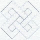 Friendship Chain Quilting Square (Double Run)