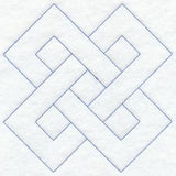 Friendship Chain Quilting Square (Double Run)