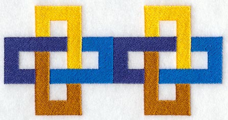 Friendship Chain Quilt Border - Lg