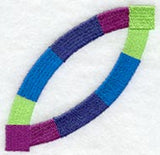 Friendship Ring Quilt Block - Quarter - Lg