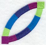 Friendship Ring Quilt Block - Quarter - Lg