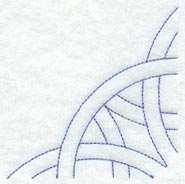 Friendship Ring Quarter Quilting Square (Double Run)