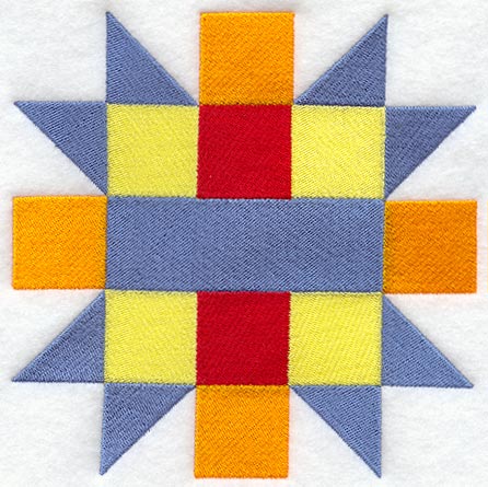 Friendship Star Quilt Block - Lg