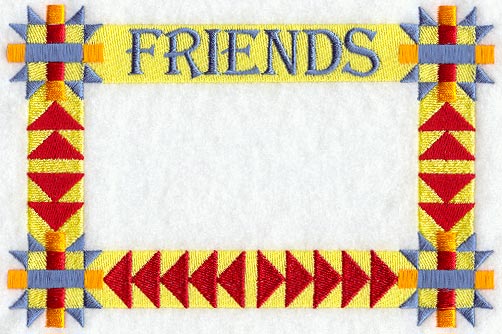 Friendship Star Quilt Label - Lg