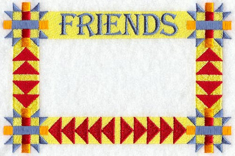 Friendship Star Quilt Label - Lg