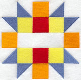 Friendship Star Quilt Name Block - Lg