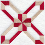 Friendship Cross Quilt Block - Lg