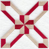 Friendship Cross Quilt Block - Lg