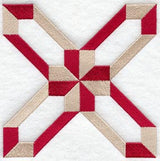 Friendship Cross Quilt Block - Lg