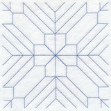 Friendship Cross Quilting Square (Double Run)