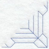 Friendship Cross Quarter Quilting Square (Double Run)