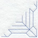 Friendship Cross Quarter Quilting Square (Double Run)