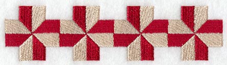 Friendship Cross Quilt Border - Lg