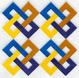 Friendship Chain Quilt Block - 4 Block Lg
