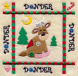 Donder Quilt Block - Lg
