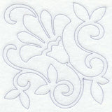 Country Home Flower Quilting Square (Single Run)