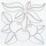 Country Home Cherry Quilting Square (Single Run)