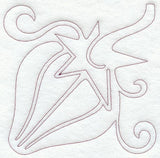 Country Home Strawberry Quilting Square (Single Run)