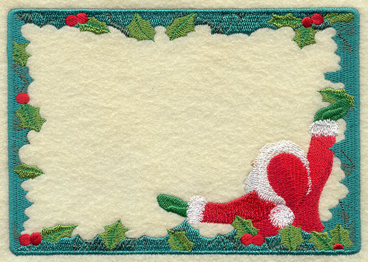Night Before Christmas Quilt Label