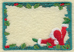 Night Before Christmas Quilt Label