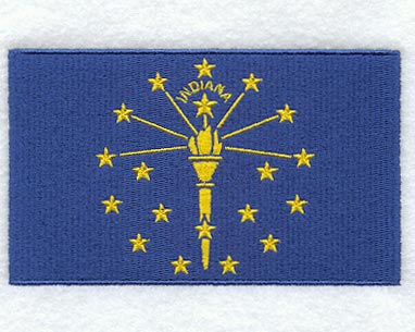 Indiana State Flag