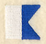 Nautical Flag A - 1 Inch