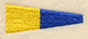 Nautical Flag 5 - 1 Inch