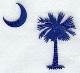 South Carolina State Flag - Palmetto & Crescent