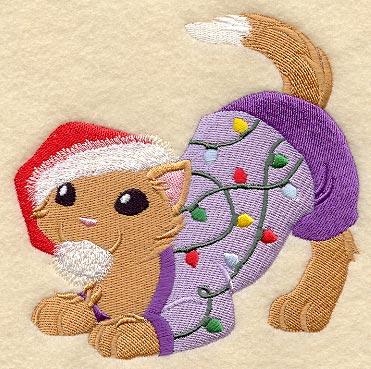 Callie Cat in Pajamas