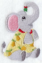 Ellie Elephant in Pajamas