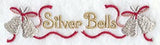 Silver Bells Christmas Carol Border