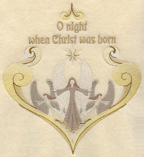 O Holy Night Christmas Carol Diamond