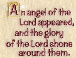 An Angel Appeared (Luke 2:9)