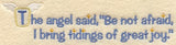 I Bring Tidings of Great Joy (Luke 2:10)