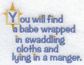 A Babe in Swaddling Cloths (Luke 2:12)